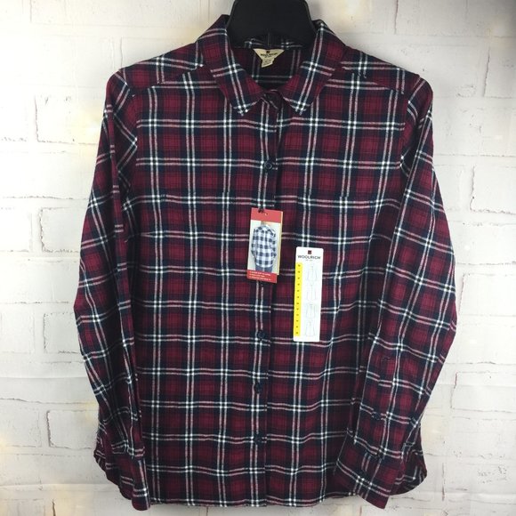 NWT::Womens : WOOLRICH Flannel-Medium - Picture 1 of 8